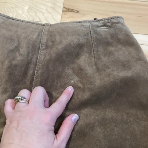 Vintage Brown Suede Pants - Picture 10 of 17